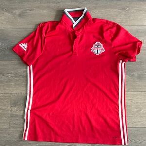 Adidas Red  Toronto FC POLO